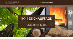 Desktop Screenshot of boisdechauffage-ducos.com