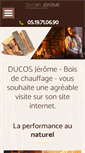 Mobile Screenshot of boisdechauffage-ducos.com